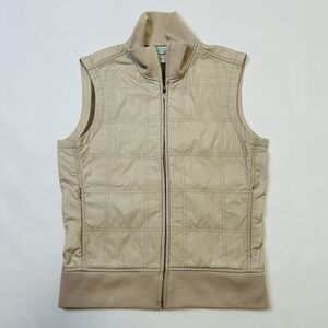 Patagonia Water Girl Outdoor Full Zip Vest Tan Brown Women's Sz Small